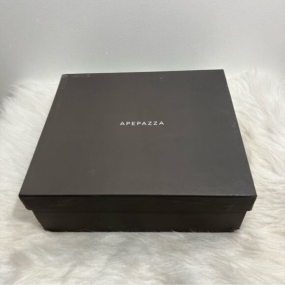 NIB Apepazza Ivonne Black Velvet Flocked Silver Studded  Boot -- EU40 - US 9/9.5 - Picture 12 of 12